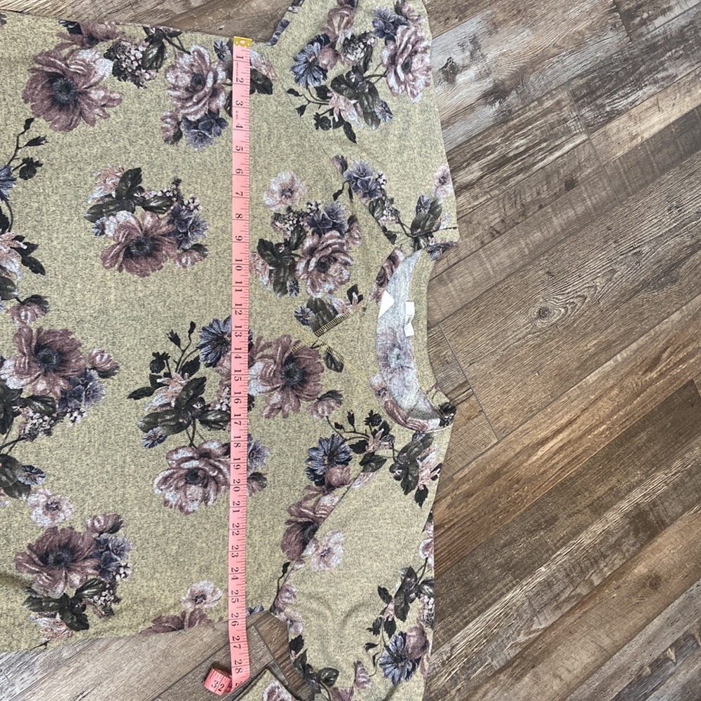 NWT Jodifl April Floral Sweater Tunic- Size 3XL - Picture 10 of 12